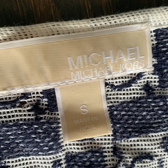 MICHAEL Michael Kors Blue and White Dress size S - Picture 2 of 10